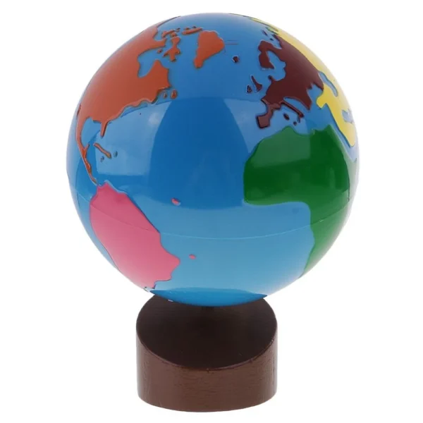 Globe des parties du monde