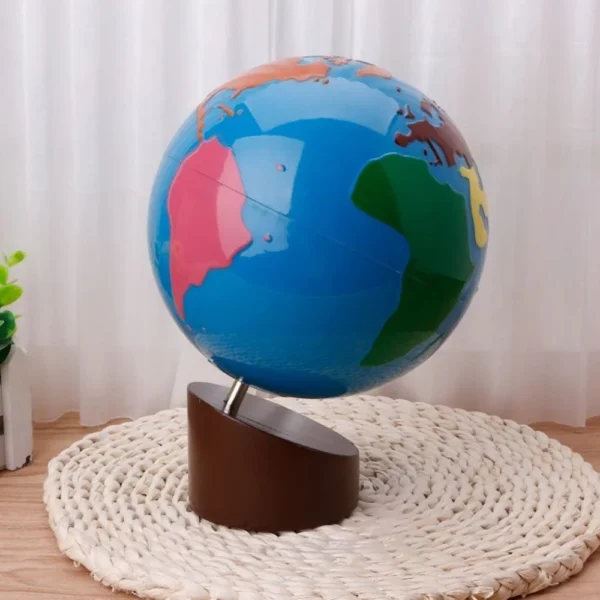 Globe des parties du monde
